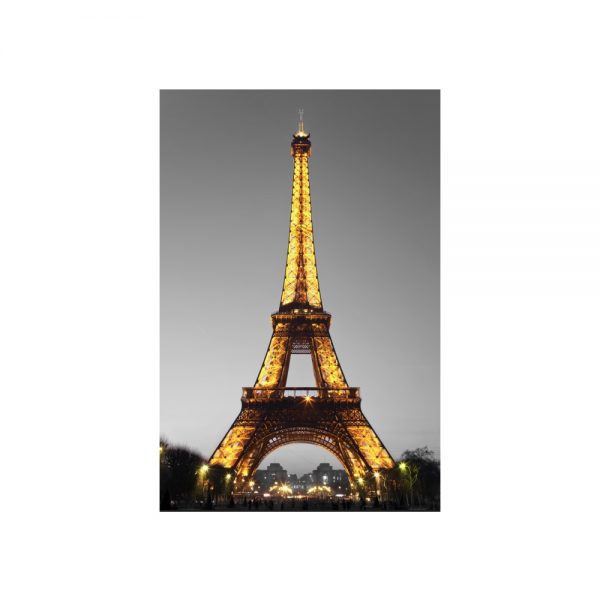 Paris Photography Prints Gray and Gold Posters Eiffel Tower Gallery Wall Art Pictures for Living Room Home Decor (No Frame)