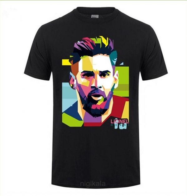Best Fashion Printing Barcelona Men's Messi 10 T-shirt cotton tshirt Tops Argentina jersey Hipster fans tee shirt