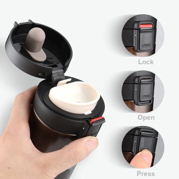 Stainless Steel Thermos Cups Thermocup Insulated Tumbler Vacuum Flask Garrafa Termica Thermo Coffee Mugs Travel Bottle Mug