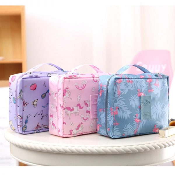2020 New Women Cosmetic Bag Girls Make up Organizer Cases Makeup Toiletry kit Storage Travel Necessity Beauty Vanity Wash Pouch